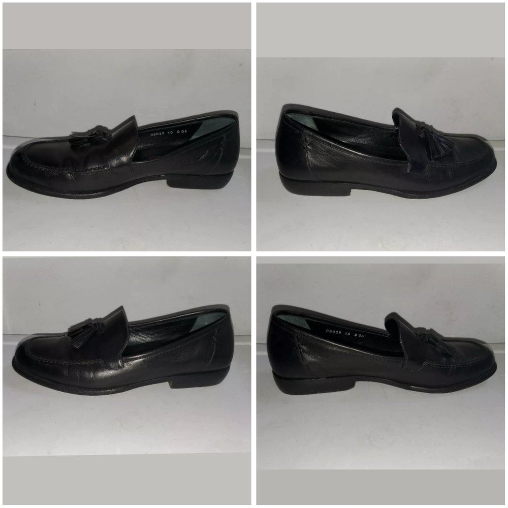 Cole Haan Leather Tassle Dress Shoes 10m - Picture 6 of 8